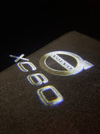 Volvo LOGO PROJECTOR LIGHTS Nr.124 (Menge 1 = 2 Logo Film / 2 Türlichter)