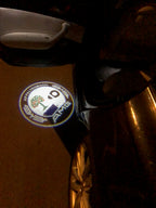 MERCEDES BENZ AMG LOGO PROJECTOT LIGHTS Nr.30 (quantità 1 = 1 set/2 luci porta)