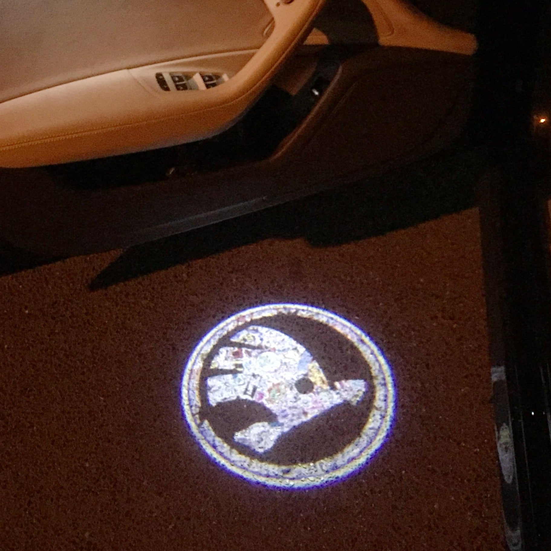 اضافات SKODA LOGO GPROCETTOT Llights Nr.03 (الكمية 1 = 2 Logo Film / 2 ooP lights)