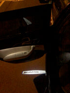 LUCES DE PROYECTOR LOGO MERCEDES BENZ AMG Nr.15 (cantidad 1 = 1 juegos / 2 luces de puerta)