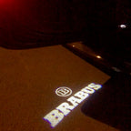 MERCEDES BENZ BRABUS LOGO PROJEKTORLEUCHTEN Nr.24 (Anzahl 1 = 1 Sätze / 2 Türleuchten)