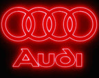 AUDI LOGO PROJECTOT LIGHTS Nr.19 (quantità 1 = 2 Logo Films /2 luci porta)