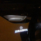 MERCEDES BENZ BRABUS LOGO PROJEKTORLEUCHTEN Nr.24 (Anzahl 1 = 1 Sätze / 2 Türleuchten)