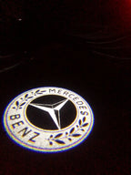 MERCEDES BENZ LOGO PROJECTOT LIGHTS Nr.04 (Menge 1 = 1 Sätze/2 Türleuchten)