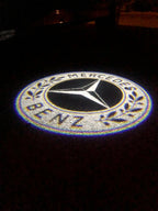 MERCEDES BENZ LOGO PROJECTOT LIGHTS Nr.04 (Menge 1 = 1 Sätze/2 Türleuchten)