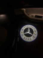 MERCEDES BENZ LOGO PROJECTOT LIGHTS Nr.04 (Menge 1 = 1 Sätze/2 Türleuchten)