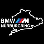LUCI PROIETTORI CON LOGO BMW NÜRBURGRING Nr.08 (quantità 1 = 1 set / 2 luci porta)
