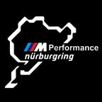 BMW M PERFORMANCE NÜBURGRING LOGO PROJEKTORLEUCHTEN Nr.09 (Anzahl 1 = 1 Sätze / 2 Türleuchten)