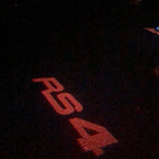 AUDI LOGO PROJECTOT LIGHTS Nr.140 (الكمية 1 = 2 Logo Films /2 أضواء الباب)