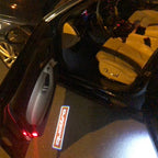 AUDI LOGO PROJECTOT LIGHTS Nr.83 (Menge 1 = 2 Logo Films / 2 Türlichter）