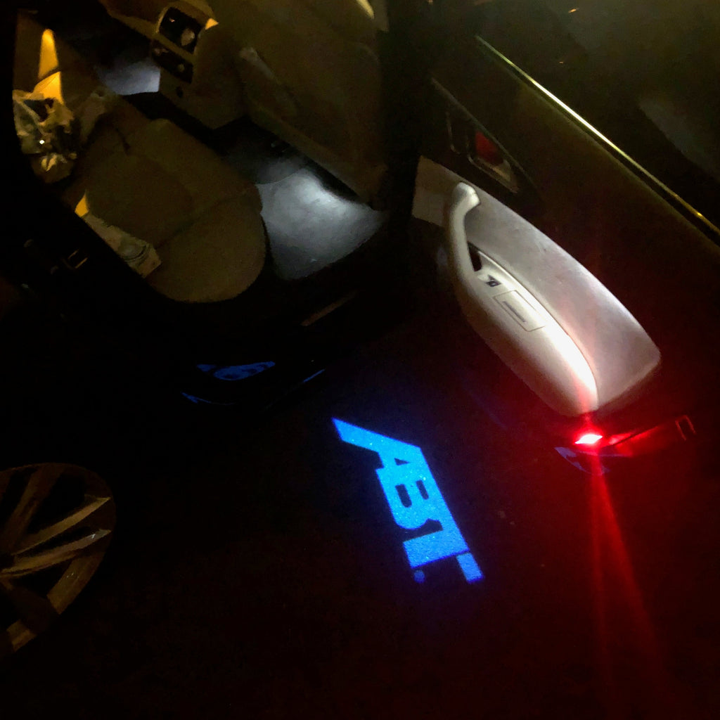 ABT LOGO PROJECROTR LIGHTS Nr.123 (Menge 1 = 2 Logo Film & 2 Türlichter)