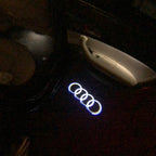 أضواء مشروع شعار AUDI عدد 04 (الكمية 1 = 2 أفلام شعار / 2 أضواء باب）