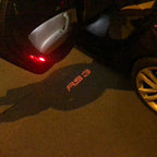 AUDI LOGO PROJECTOT LIGHTS Nr.139 (quantità 1 = 2 Logo Films /2 luci porta)