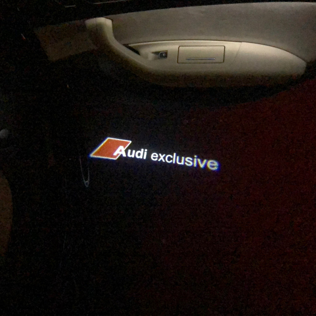 AUDI LOGO PROJECT LIGHTS Nr.70 (quantità 1= 2 Logo Films /2 porta luci）