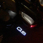 AUDI LOGO PROJECTOT LIGHTS Nr.102 (quantità 1 = 2 Logo Film /2 porta luci)