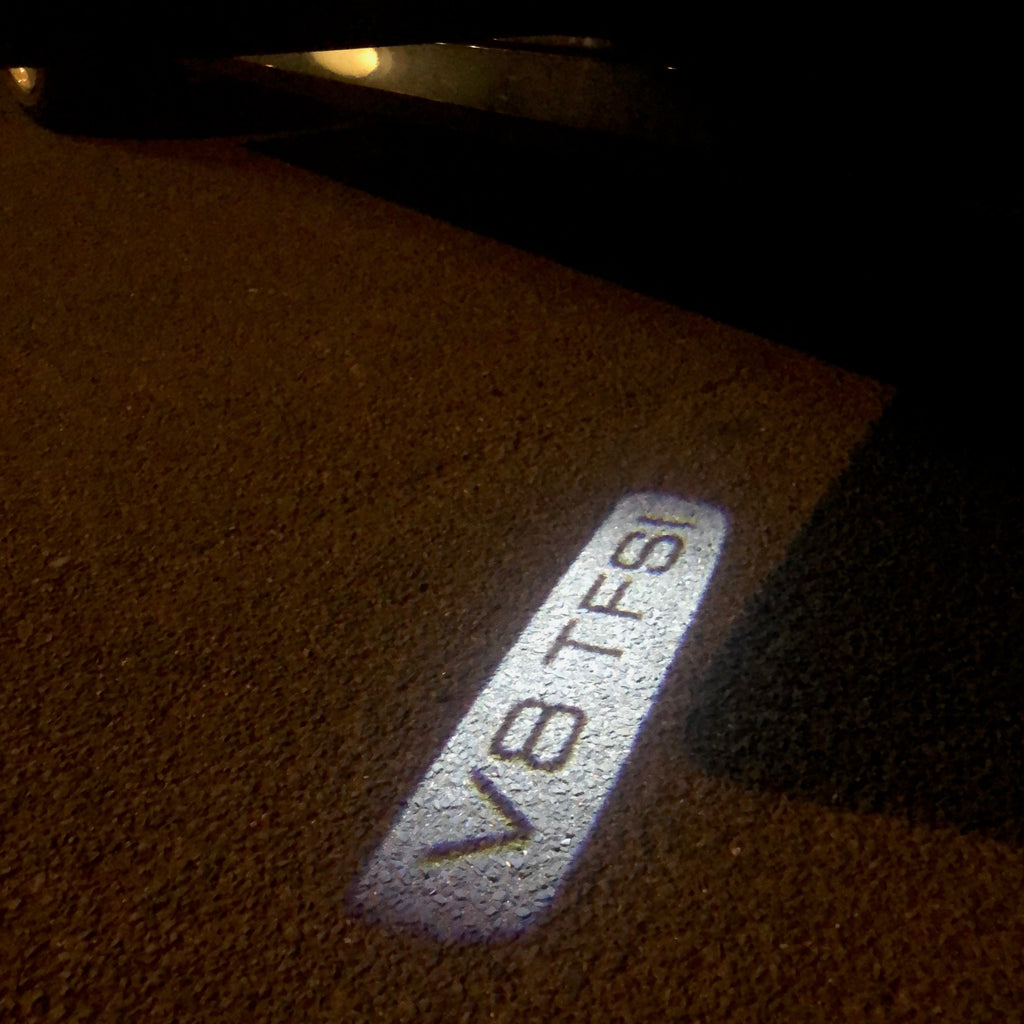AUDI LOGO PROJEKTOT LIGHTS Nr.106 (Menge 1 = 2 Logo Films /2 Türlichter im Kombi 652899;