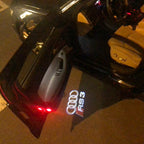 AUDI LOGO PROJECTOT LIGHTS Nr.128 (Menge 1 = 2 Logo Films / 2 Türlichter）