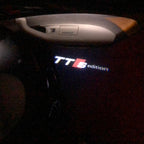AUDI TTS LOGO PROJECROTR أضواء Nr.21 (الكمية 1 = 2 شعار الأفلام / 2 أضواء الباب)