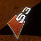 AUDI LOGO PROJECTOR LIGHTS Nr.24 (Menge 1 = 2 Logo Films / 2 Türlichter)