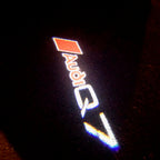 AUDI LOGO PROJECTOT LIGHTS Nr.82 (Menge 1 = 2 Logofolien /2 Türleuchten)