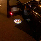 Volkswagen Door lights Logo Nr. 07 (quantità 1 = 2 pellicole logo / 2 luci porta)