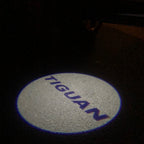 Volkswagen Luces de puerta TIGUAN Logo Nr.40 (cantidad 1 = 2 Película de logotipo / 2 luces de puerta)