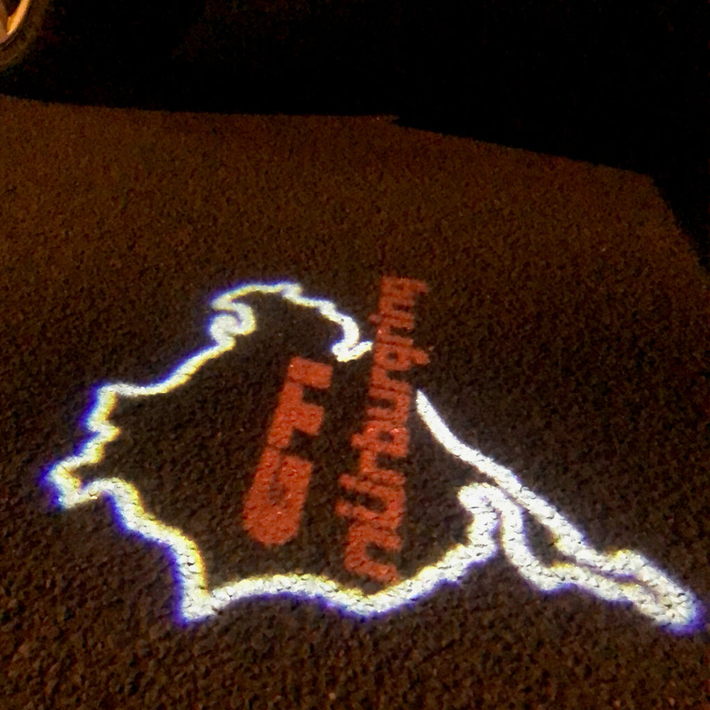 Volkswagen Door lights GTI NÜRBURGRING Logo (cantidad 1 = 2 Logo Films /2 por luces)No. 59