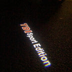 Feux de porte Volkswagen TDI Logo Nr. 22 (quantité 1 = 2 films de logo / 2 lumières de porte）