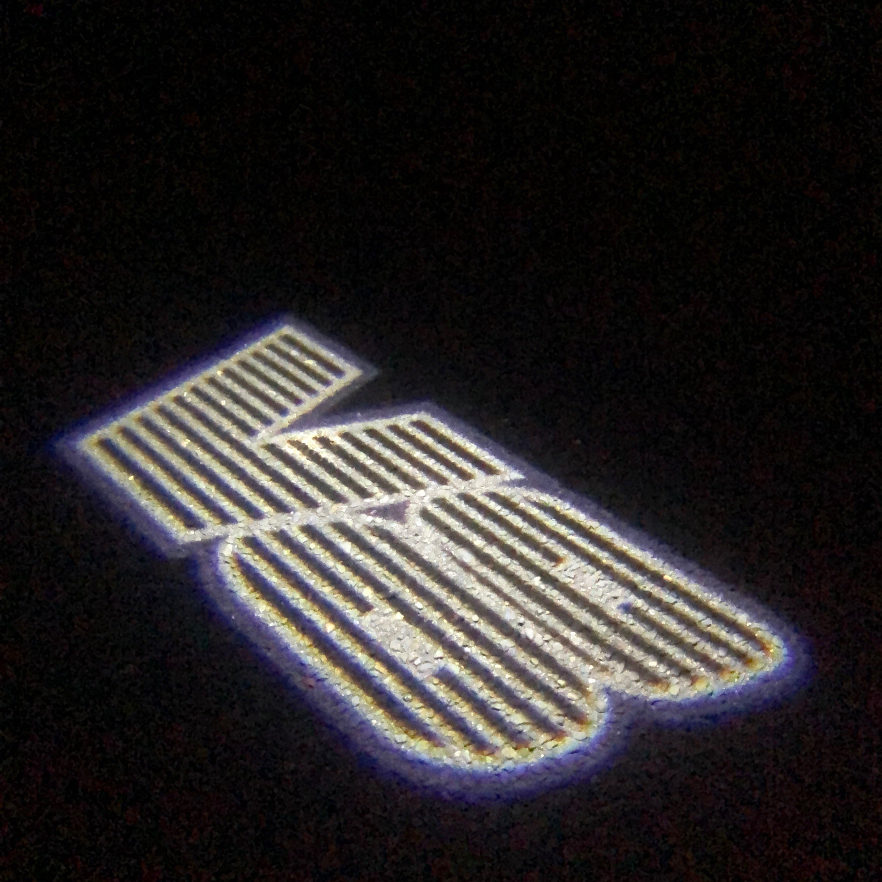 Volkswagen Door lights V8 Logo Nr. 68 (cantidad 1 = 2 logo films /2 luces de puerta)
