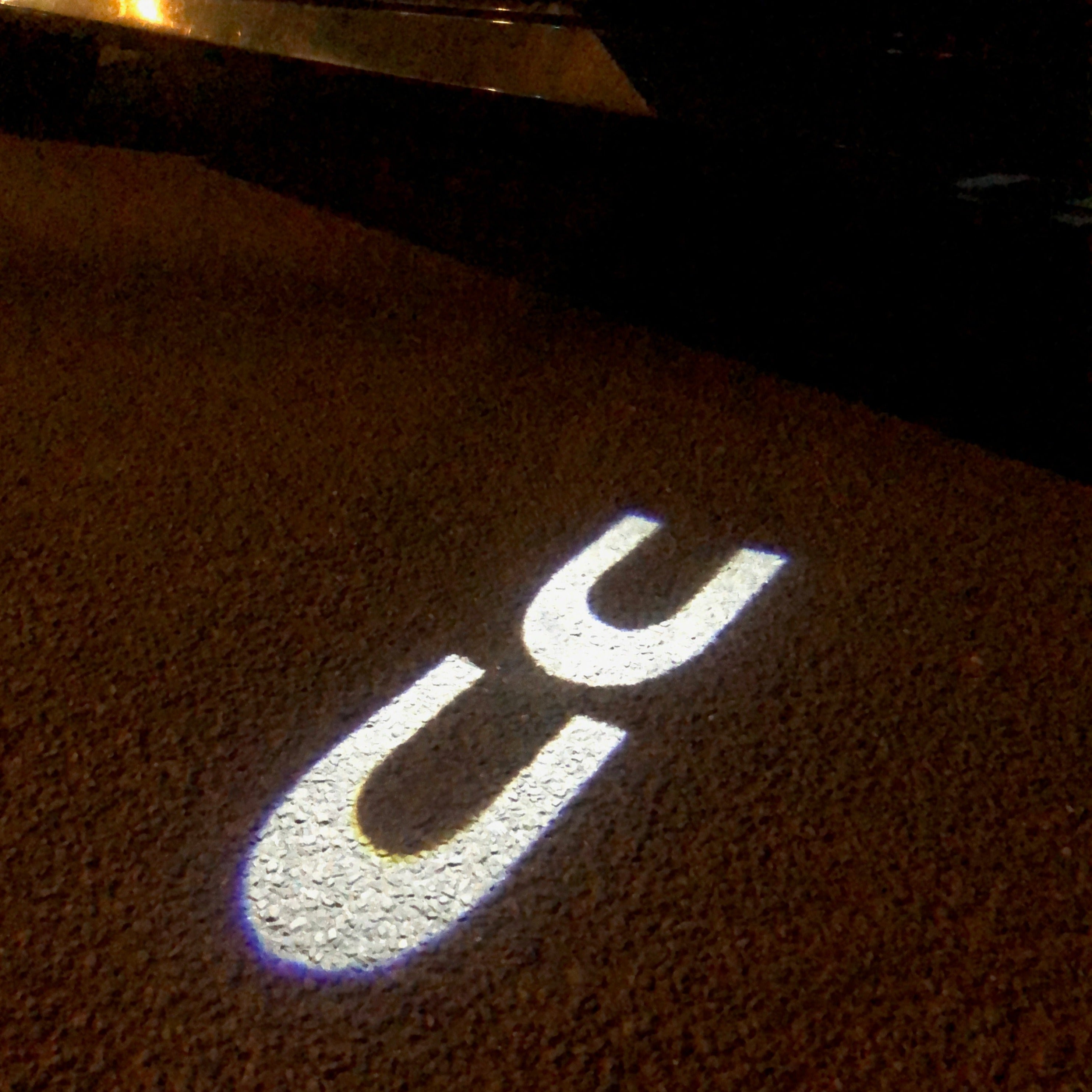 Luces de puerta Volkswagen CC Logo Nr.106 (cantidad 1 = 2 logo films /2 luces de puerta)