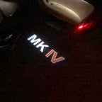 Volkswagen Luces de puerta MK4 Logo Nr. 89 (cantidad 1 = 2 películas con logotipo / 2 luces de puerta）