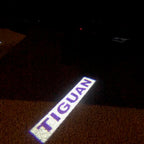 Volkswagen Door lights TIGUAN Logo No. 25 (cantidad 1 = 2 Película logo / 2 por luces)