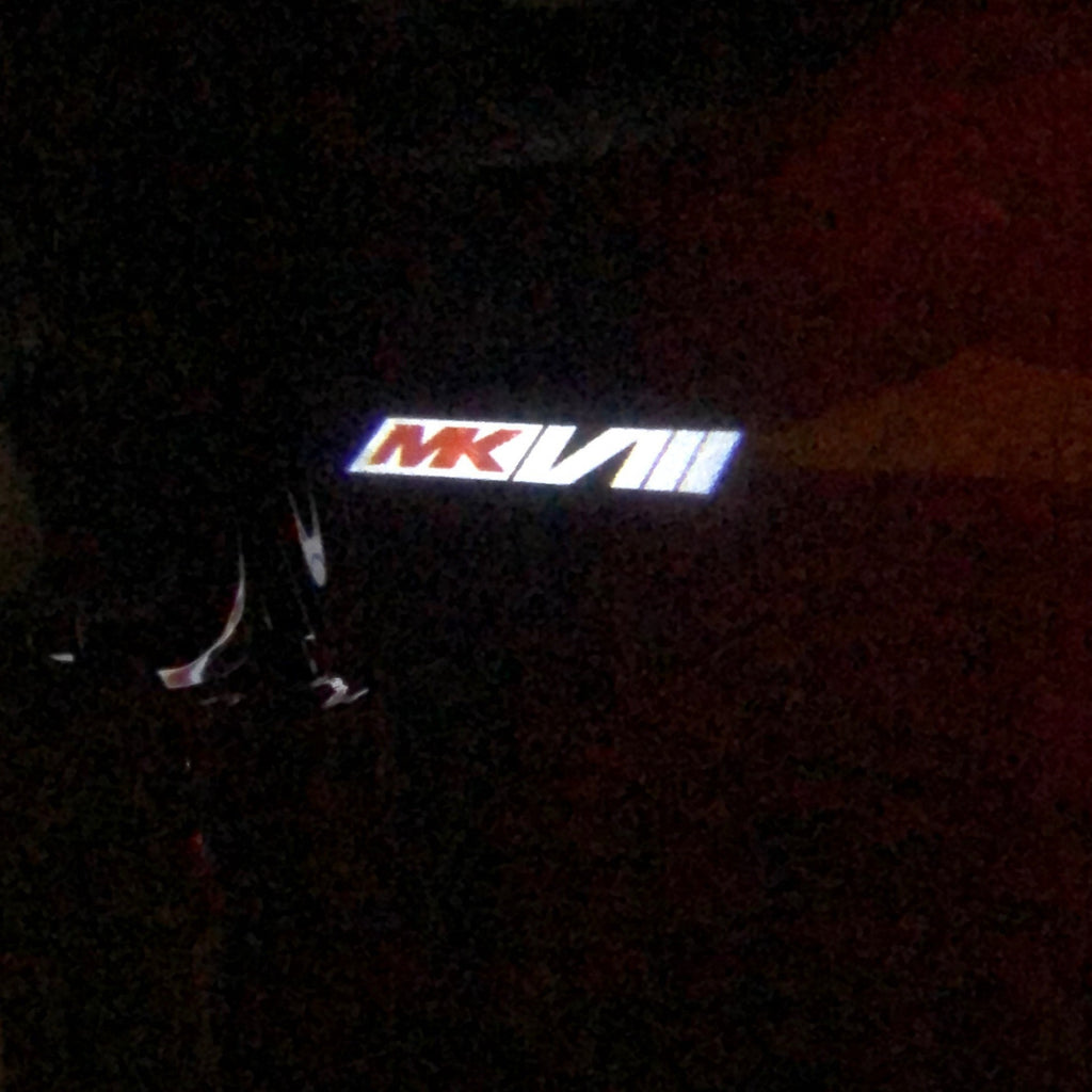 Volkswagen Door lights MK8 Logo Nr. 105 (quantité 1 = 2 Logo Films /2 feux de porte)