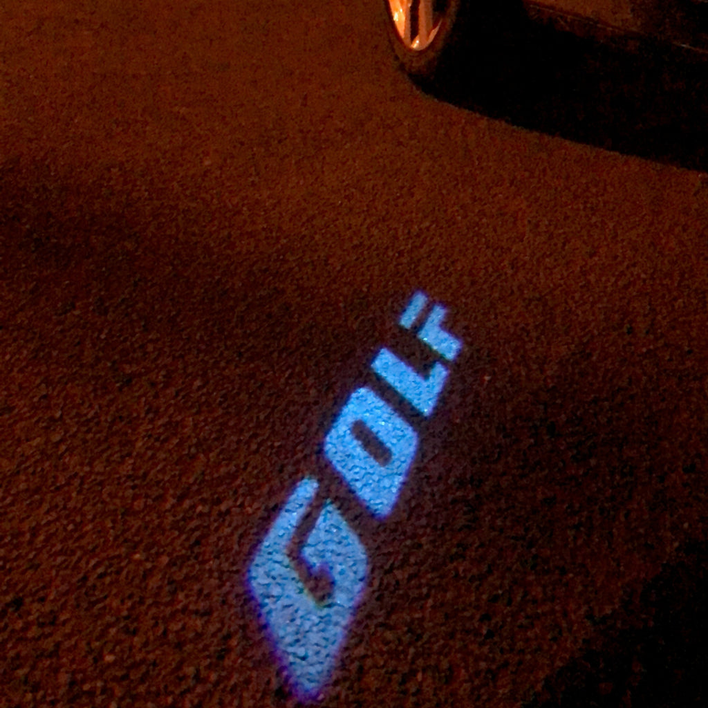 Volkswagen Golf sign No. 49 door LAMP (quantity 1 = 2 sign Film / 2 door LAMP)