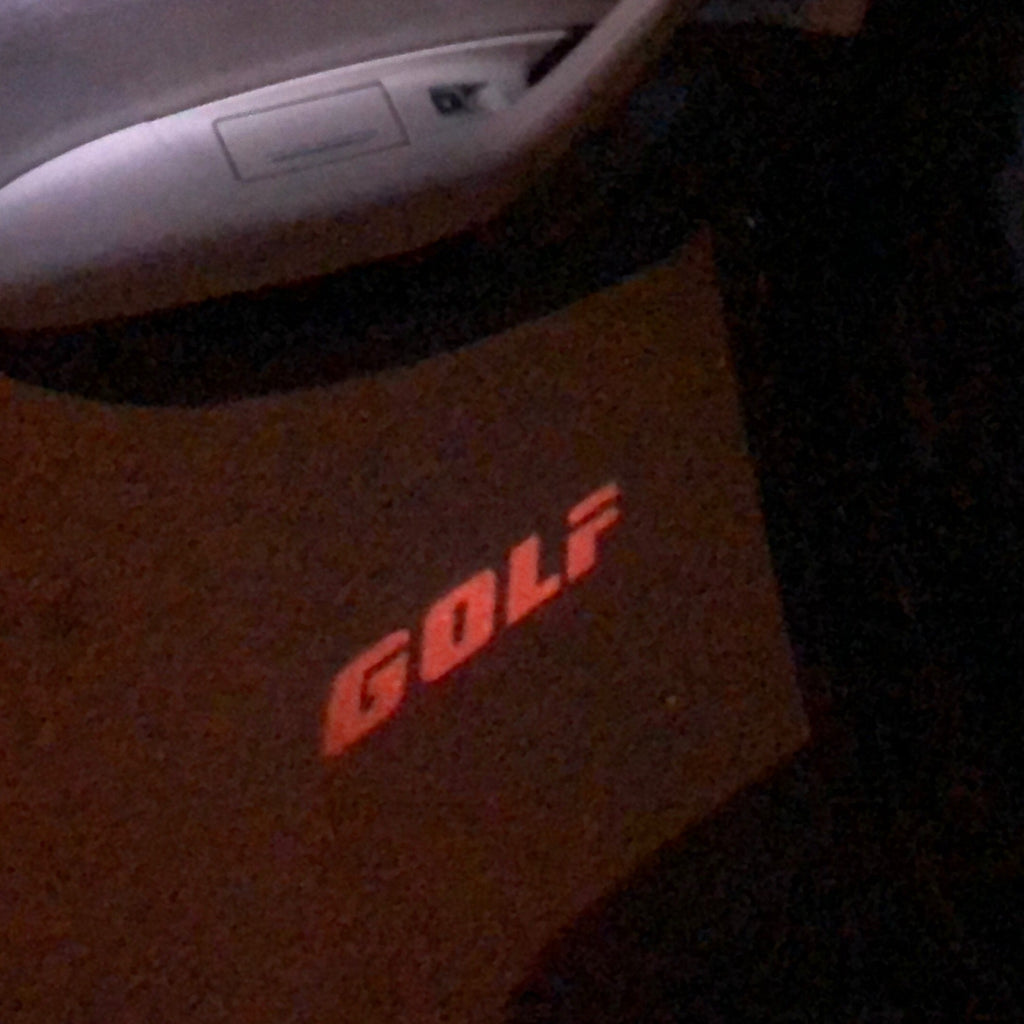 Volkswagen Golf sign No. 49 door LAMP (quantity 1 = 2 sign Film / 2 door LAMP)
