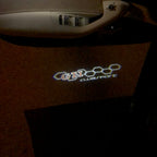 Volkswagen Door lights GTI Logo Nr. 19 (cantidad 1 = 2 películas con logotipo / 2 luces de puerta)