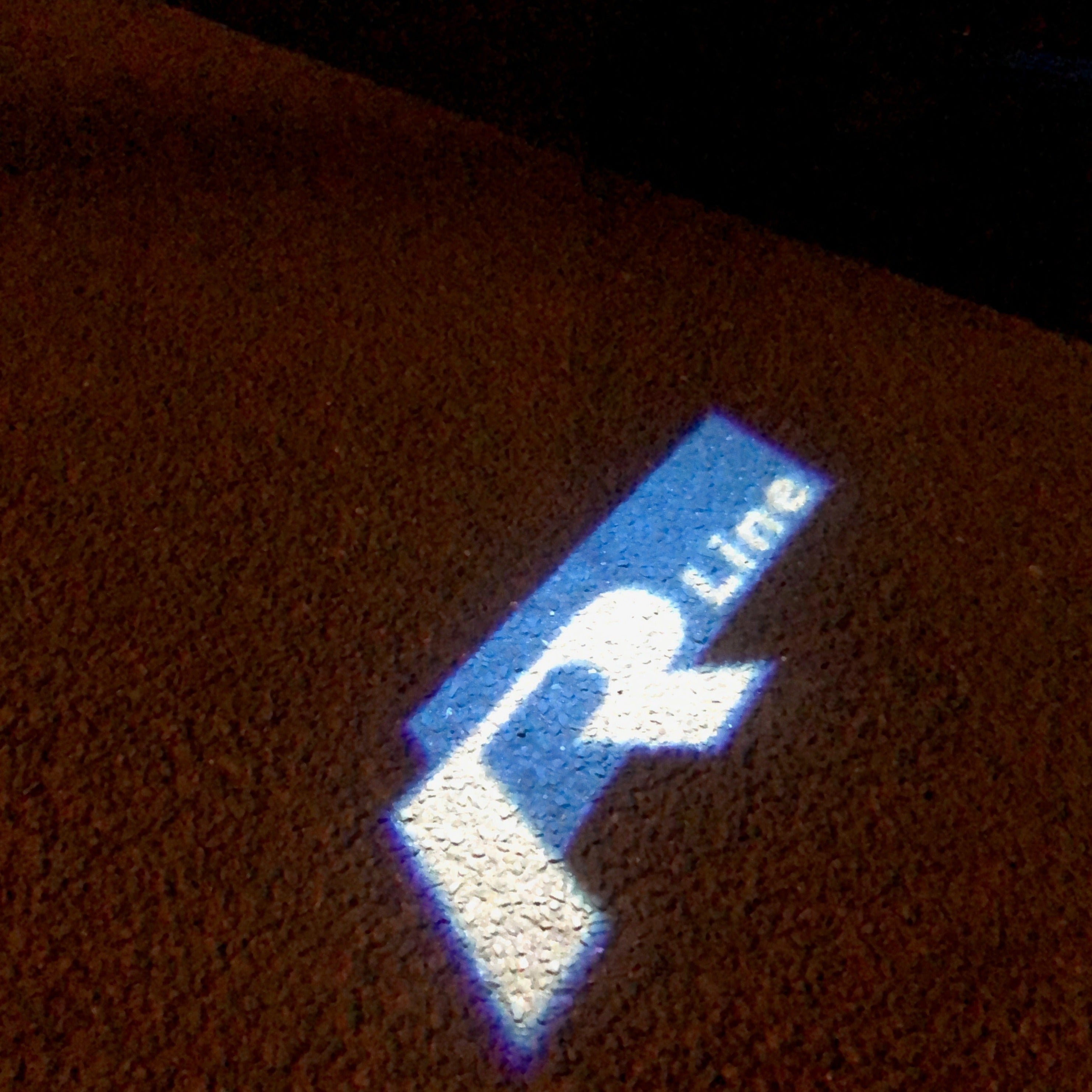 Vokkswagen الباب يضيء RLINE Logo Nr. 53 (الكمية 1 = 2 من Filo Films /2 Los lighs)