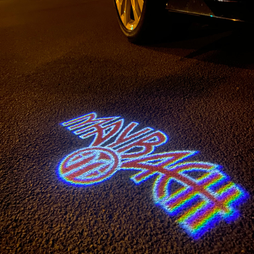 MAYBACH LOGO PROJECTOT LIGHTS Nr.28 (quantità 1 = 2 Logo Film /2 porta luci)