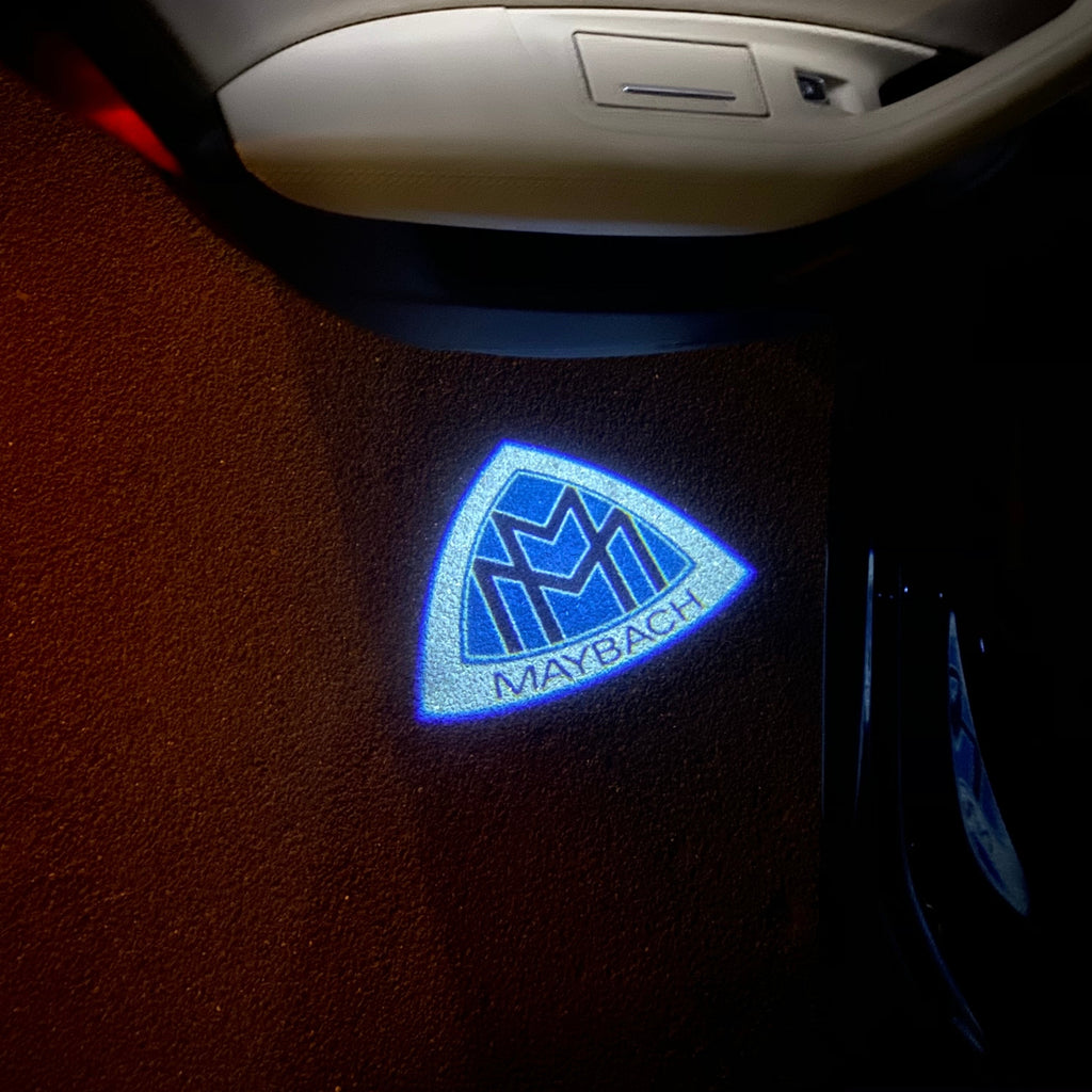 MAYBACH LOGO PROJECTOT LIGHTS Nr.28 (الكمية 1 = 2 شعار الأفلام / 2 أضواء الباب)