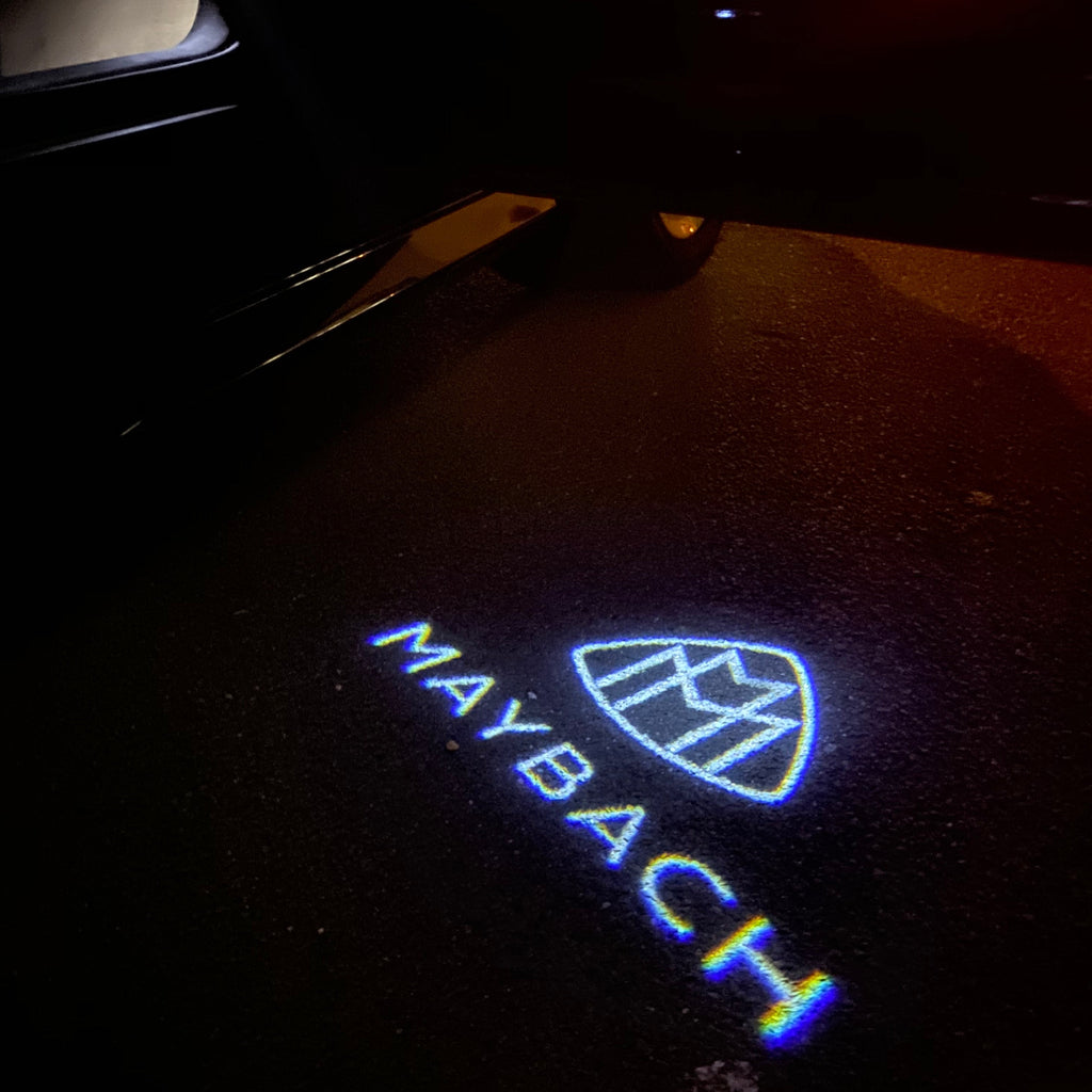 MAYBACH LOGO PROJECTOT LIGHTS Nr.28 (الكمية 1 = 2 شعار الأفلام / 2 أضواء الباب)