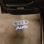AUDI LOGO PROJECROTR أضواء Nr.01 (الكمية 1 = 2 شعار الأفلام / 2 أضواء الباب)