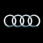 أضواء مشروع شعار AUDI عدد 04 (الكمية 1 = 2 أفلام شعار / 2 أضواء باب）