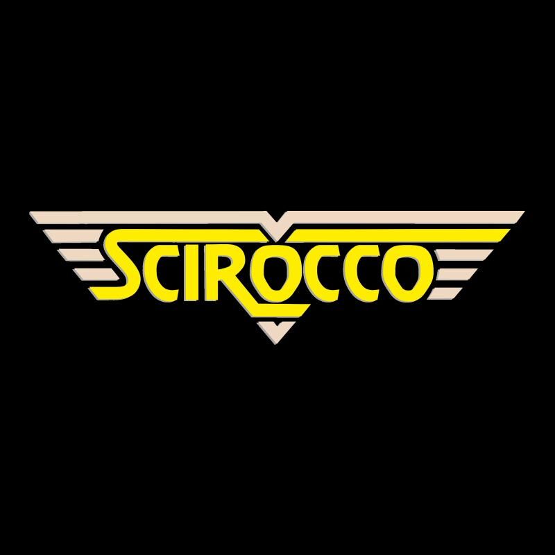 Volkswagen Türleuchten SCIROCCO Logo Nr. 60 (Anzahl 1 = 2 Logo-Folien / 2 Türleuchten）