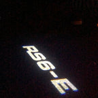 AUDI LOGO PROJECTOT LIGHTS Nr.77 (الكمية 1 = 2 Logo Films /2 أضواء الباب)