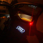 AUDI LOGO PROJECTOT LIGHTS Nr.16 (Menge 1 = 2 Logo Films / 2 Türlichter）