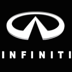 Infinti logo item 01 LAMP (quantity 1 = 1 set / 2 door LAMP)