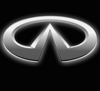 Infinti logo item 07 LAMP (quantity 1 = 1 set / 2 door LAMP)
