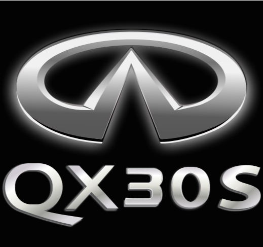 INFINTI QX30 S LOGO PROJECROTR LIGHTS Nr.44 (quantité 1 = 1 ensemble/2 feux de porte)