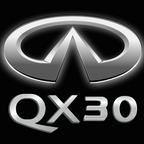 ÉCLAIRAGE DE PROJECTEUR INFINITI QX30 LOGO N ° 46 (quantité 1 = 1 jeux / 2 lumières de porte)
