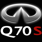 INFINTI Q70 S LOGO PROJECROTR LIGHTS Nr.48 (cantidad 1 = 1 juego/2 luces de puerta)